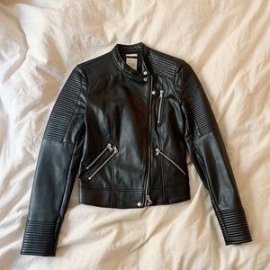 Zara Faux Leather Jacket
